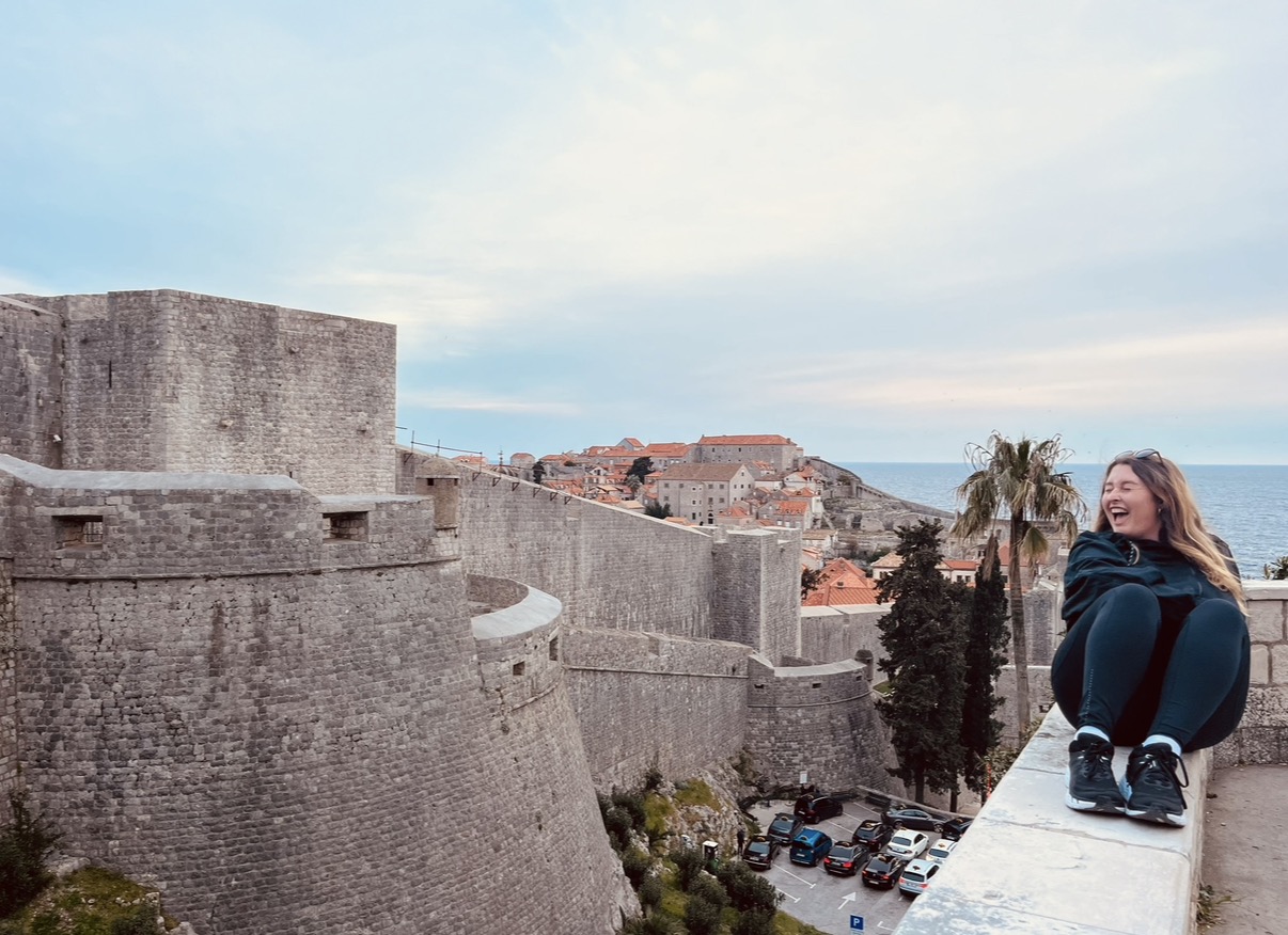 Dubrovnik city walls Croatia