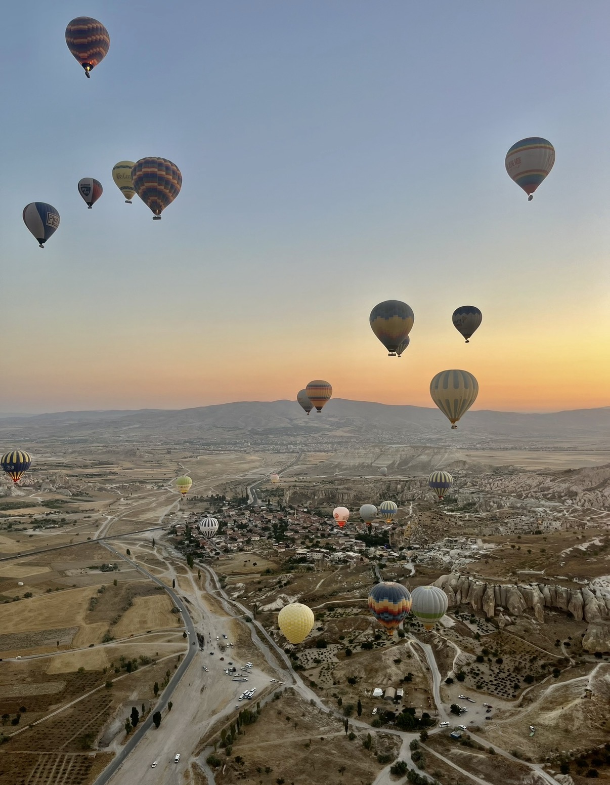 Hot air balloons Cappadocia Turkey