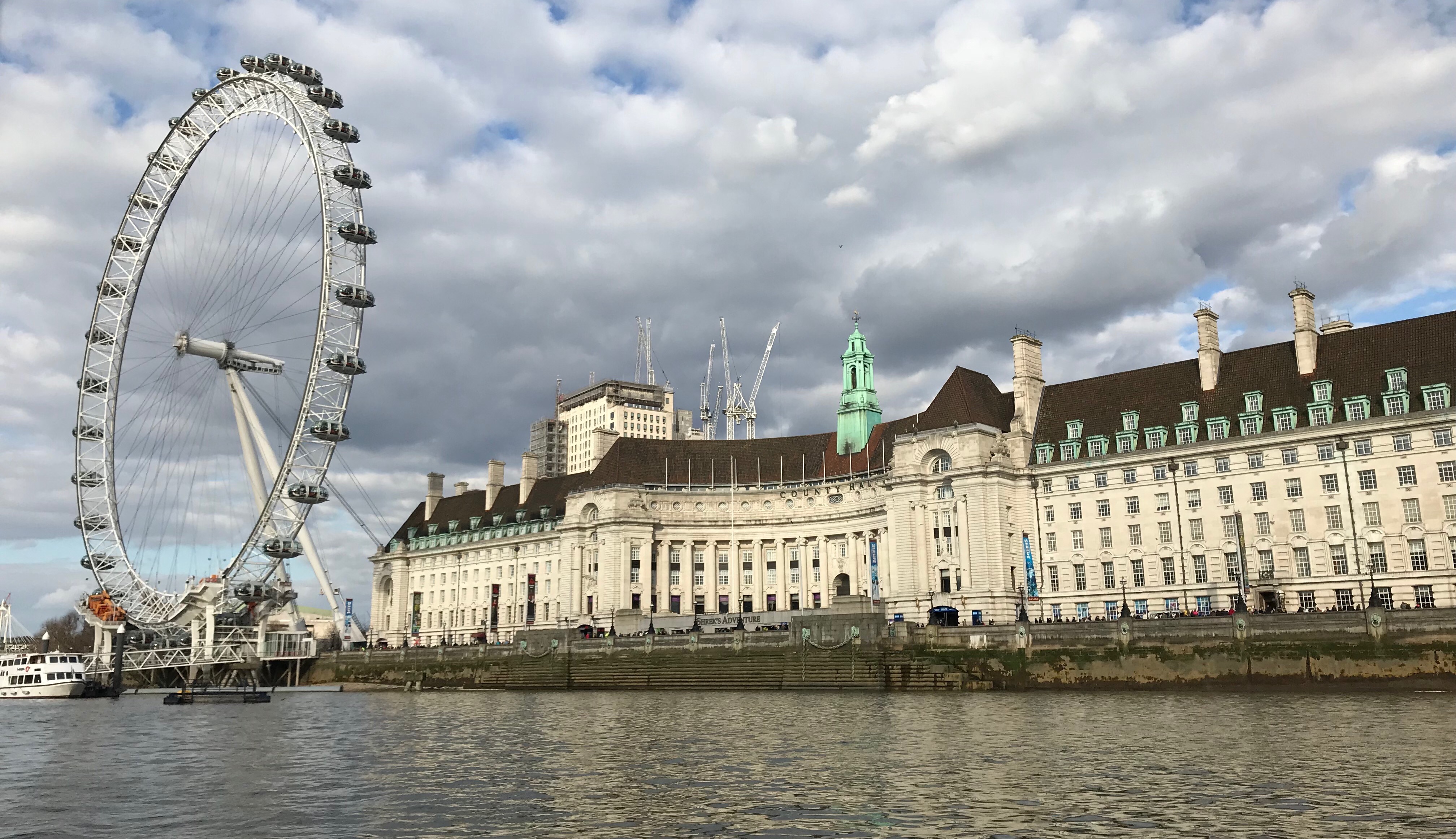 London Eye and Thames River London